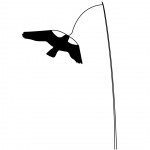 Verjagen door nabootsing roofvogel