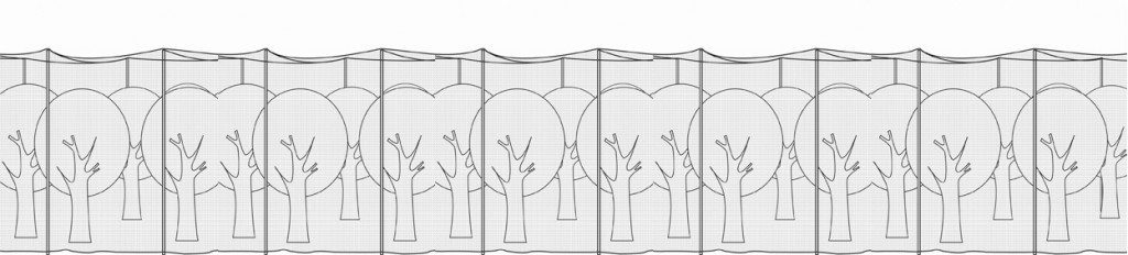 Beschermen door afdeknetten